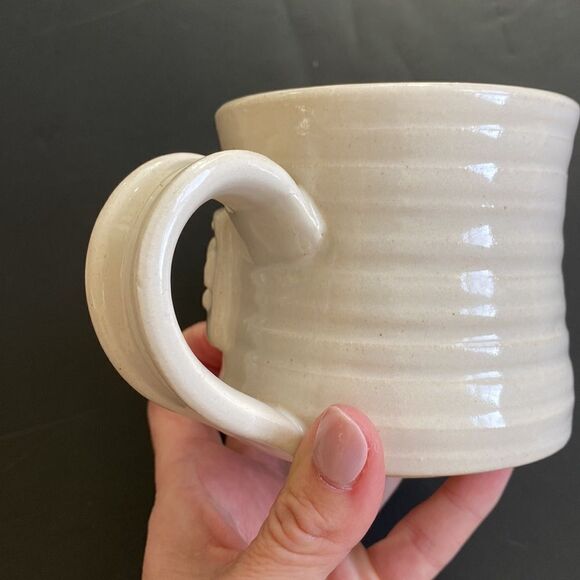 MAGNOLIA Coffee Mug Stoneware Hand Made Black Oak Art Magnolia Market Waco Texas - Picture 9 of 12